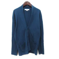 アーバンリサーチ URBAN RESEARCH カーディガン ニット 長袖 L 紺 ネイビー /YI