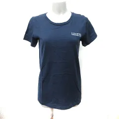 ミルクフェド MILKFED. Tシャツ カットソー 半袖 M 紺 ネイビー /YI