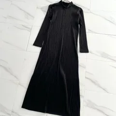 【美品✨️】PLEATSPLEASE ロングワンピース 黒 size3 楽天市場】プリーツプリーズ（着丈（スカート・ワンピース・ドレス