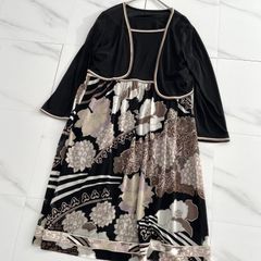 レオナール 魅惑のパリCeleb Madame ブラックワンピース - メルカリ