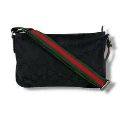 GUCCIバッグ(ジャンク品) グッチ ジャンボGG メッセンジャーバッグ グレージュ系 675891 GG