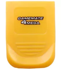 【中古】NGCハード GC用メモリーカード(オレンジ)ゲームメイト製
