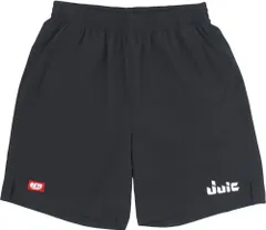 ジュウイック JUIC 卓球 Jハーフ レボ ユニセックス ゲームパンツ ユニフォーム ウェア ボトムス 軽量 JTTA公認 日本卓球協会 試合 大会 部活 クラブ ドライ ハーフ丈  5625 BK ブラック