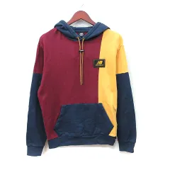 ニューバランス NEW BALANCE パーカー プルオーバー 長袖 M マルチカラー /YI