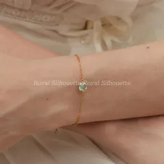 ブレスレット ゴールドカラー 金色 フェイクストーン 一粒 グリーン レディース 二次会 発表会 謝恩会 演奏会 ハンドジュエリー ブライダル 披露宴 結婚式 きれいめ お呼ばれ アクセサリー シンプル