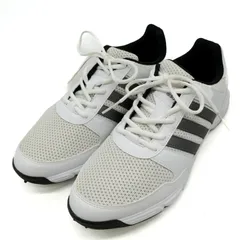 アディダス ゴルフシューズ テックレスポンス2 F33552 シューズ 靴 白 メンズ 27サイズ ホワイト adidas 【中古】のサムネイル