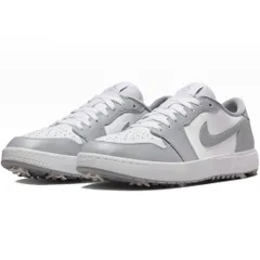[ナイキ] エア ジョーダン 1 ロー G [AIR JORDAN 1 LOW G] ウルフグレー/ホワイト IQ3417-001 
