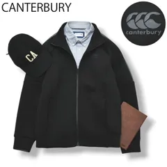 カンタベリー CANTERBURY ジップアップ ソフトシェル ポリエステル トラックジャケット ラグラン アウター M ブラック x グレー スポーツミックス アメカジ ストリート メンズ 秋 冬のサムネイル