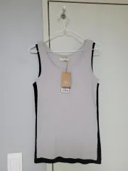 ノースリーブ まとめ Mサイズ (moccasom モカ썸 ノースリーブ ブラック グレー)