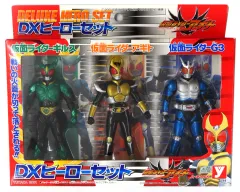 【中古】フィギュア DXヒーローセット 「仮面ライダーアギト」 ソフビフィギュア