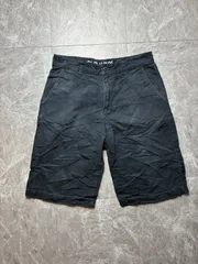 極美品 00s OLD NAVY ダック地 ショーツ W29 紺 ネイビー ワークパンツ オールドネイビー 90s US古着