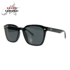 美品 Ray-Ban レイバン ブラック 黒 プラスチック 4392D 601/87 66□17 145 3N サングラス 男女兼用 メンズ 506768【中古】