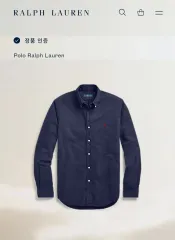 ポロ ラルフローレン ネイビー シャツ 新品