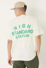 新品未使用 HIGH! STANDARD ハイスタンダード13 STANDARD STATION Short Sleeve T-shirts 聖林公司 Tシャツ 半袖 カットソー トップス クリーム Lサイズ 管理番号：807-2310のサムネイル