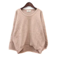 ガリャルダガランテ GALLARDAGALANTE NAVY ニット セーター 長袖 F ベージュ /MN