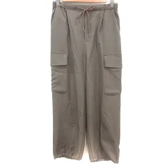 グリーンレーベルリラクシング ユナイテッドアローズ green label relaxing カーゴパンツ ウエストマーク 36 茶 ブラウン /RT