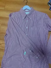 インディビジュアルライズド シャツ レッド ギンガムチェック シャツ 16-33 (100)