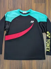 YONEX ヨネックス 長袖 トレーニングシャツ ロンT SS 黒