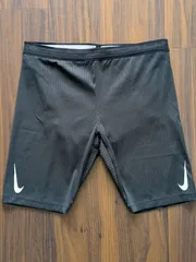 NIKE ナイキ エアロスウィフト ハーフタイツ L 黒 ランニング マラソン ランパン