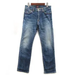 ジーエルハート GLHEART レギュラー ストレート デニム パンツ ジーンズ インディゴブルー 29 PZX103