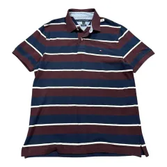 (1万円 ヴィンテージ) Tommy Hilfiger トミーヒルフィガー カラ 半袖Tシャツ