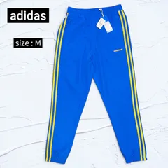【新品タグ付/M】adidas Originals トラックパンツ IW3234 青黄 2024年モデルのサムネイル