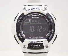 ★6653☆CASIO カシオ W-S220C-7BJH タフソーラー スタンダード 腕時計　美品