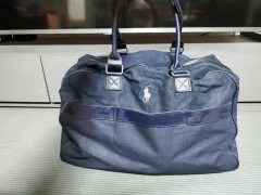 ポロラルフローレン ネイビー ボストンバッグ