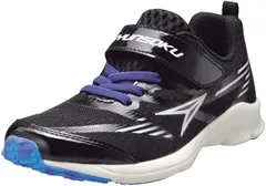 新品 [シュンソク] スニーカー キッズ 男の子 子供靴 軽量 16~25cm 2E SJJ 1510 ブラック 17.0 cm 2E