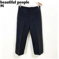 beautiful people レディースパンツ M ネイビー 無地
