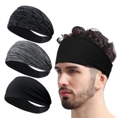 ヘアバンド メンズ 額幅11cm ヘッドバンド スポーツ ヘアアクセサリー ヘアターバン バンダナ ターバン 汗止め バンド 洗顔バンド 幅広 ヨカ サッカー 野球 レディース 男女兼用