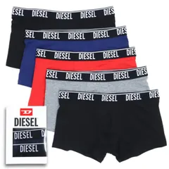 ディーゼル ボクサーパンツ 5枚組 メンズ 下着 コットンストレッチ A12481 RSFAC E6694