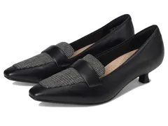 クラークス レディース シューズ ヒール Clarkscarlyt Mabel Black Interest Leather ブラック