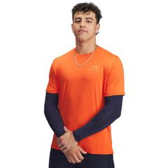 언더 아머 남성 탑스 티셔츠 Under Armour Mens Vanish Energy Short Sleeve TShirt Orange Base 오렌지