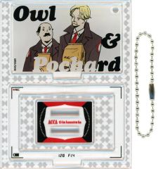 [중고] 열쇠 고리 포차드 & 오울 [ACCA13구 감찰과 10주년 기념 박물관 무역 아크릴 스탠드 열쇠 고리]