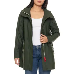 ハンター レディース アウター ジャケット・ブルゾン HUNTER Acacia Rain Jacket Waterproof Hunter Green グリーンのサムネイル