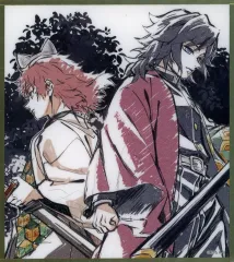 【中古】紙製品 10.冨岡義勇＆錆兎(背中合わせ) アクリル色紙 「リアルWEBSHOPくじ＆WEBSHOPくじ 劇場版 鬼滅の刃 無限城編 第一章 猗窩座再来 カウントダウンand上映中ポストイラスト Bグループ」 B27賞
