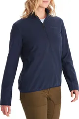 マーモット レディース トップス シャツ Marmot Womens Rocklin 12 Zipullover Arctic Navy ネイビーのサムネイル