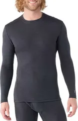 スマートウール メンズ トップス シャツ Smartwool Mens Classic Thermal Merino Base Layer Crew Top Charcoal Heather チャコール