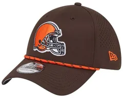 ニューエラ メンズ アクセサリー 帽子 New Eradult Cleveland Browns Brown Perfect 39Thirty Stretch Fit Hat NoColor ブラウン