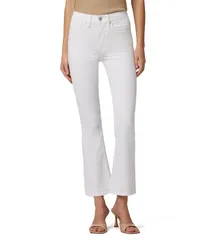 ハドソンジーンズ レディース ボトムス デニムパンツ ブーツカット ハイウエスト ブーツ Hudson Jeans Barbara High Waist Bootcut Crop Jeans White ホワイト