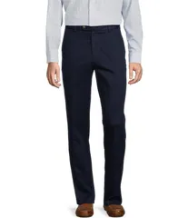 ラウンドトゥリーアンドヨーク メンズ ボトムス カジュアルパンツ スリムフィット パンツ Roundtree Yorke TravelSmart Ultimate Performance Slim Fit Flat Front NonIron Chino Pa