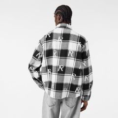リプレゼント メンズ トップス シャツ 長袖 Represent Mens LongSleeve Shirt BlackWhite ホワイト