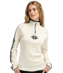 ダールオブノルウェイ レディース アウター ニット・セーター ミニ Dale of Norway Geilo Feminine OffWhiteBlack オフホワイトのサムネイル