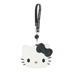 新品 サンリオ(SANRIO) パスケース（I Love Hello Kitty） ハローキティ ブラック PUレザー・PVC・スチール・ポリエステル 対象年齢15才以上 606146