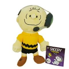 クッション ぬいぐるみPEANUT NASA SNOOPY IN SPACE PLUSH CHARLIE BROWNピーナッツ ナサ スヌーピー イン スペース プラッシュ チャーリーブラウンアニメ USA 雑貨 人形 宇宙 プレゼント 子供 アメキャラ
