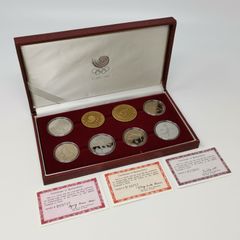 1988年 ソウル五輪 記念硬貨8枚セット専用ケース付き - メルカリ