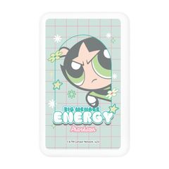 신품 구루만디즈 파워 퍼프 걸스 MagSafe 대응 무선 리튬 충전기 5000mAh 버터 컵 GPPG-30C