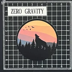I707　アウトドア×トラベル防水ステッカー ZEROGRAVITY