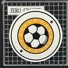 I821　サッカー・フットサル防水ステッカー ZEROGRAVITY
